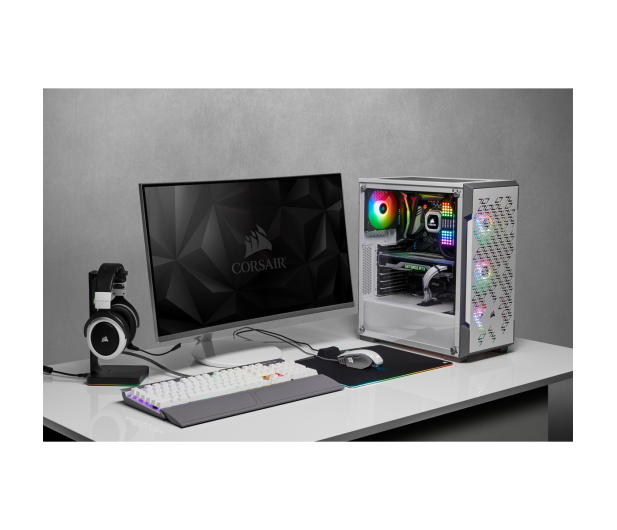 Corsair iCUE 220T RGB Airflow biała - 509031 - zdjęcie 4